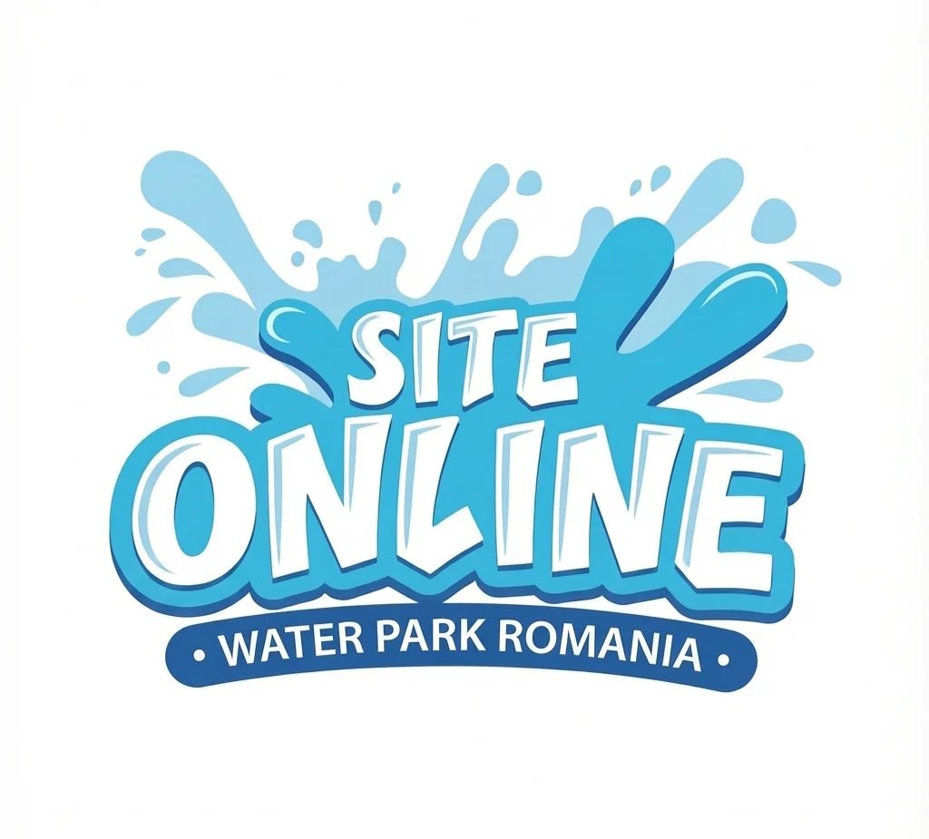 water park logo web design