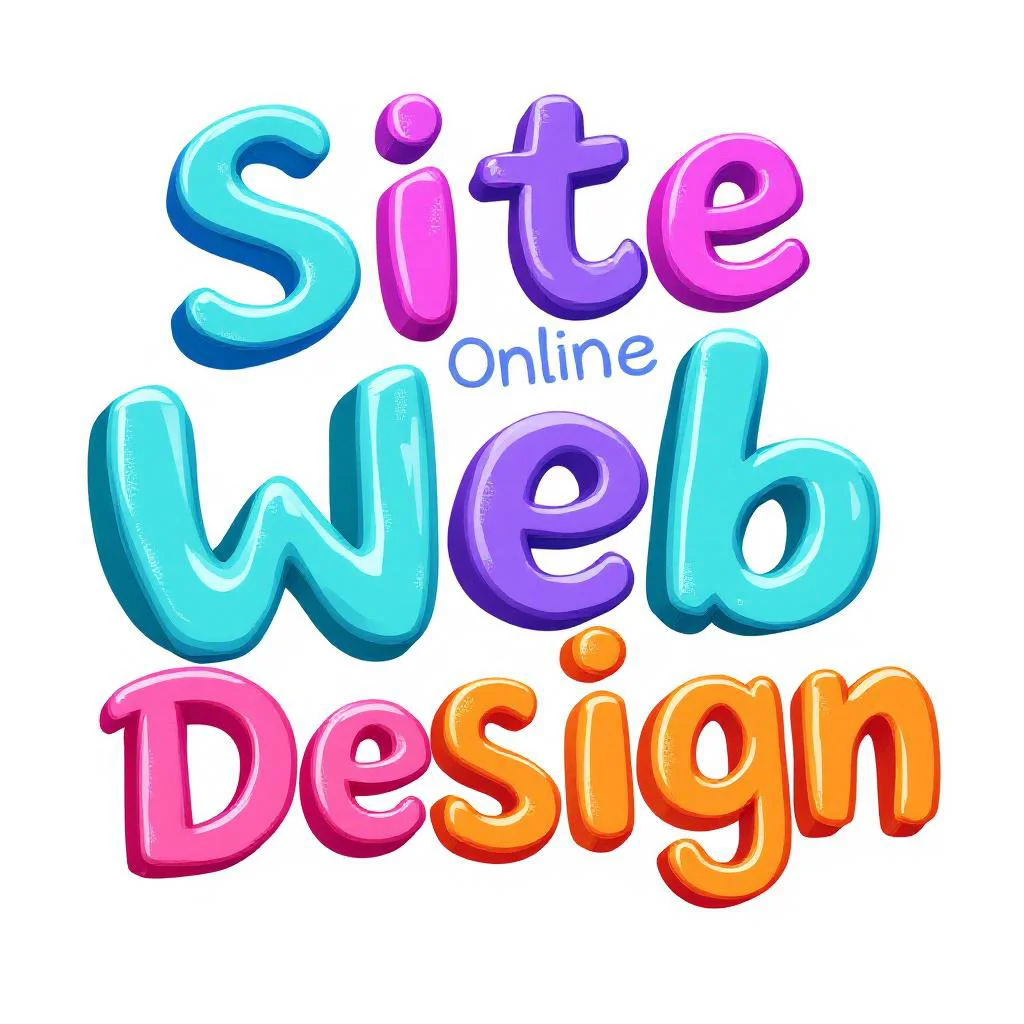 Logo text site online
