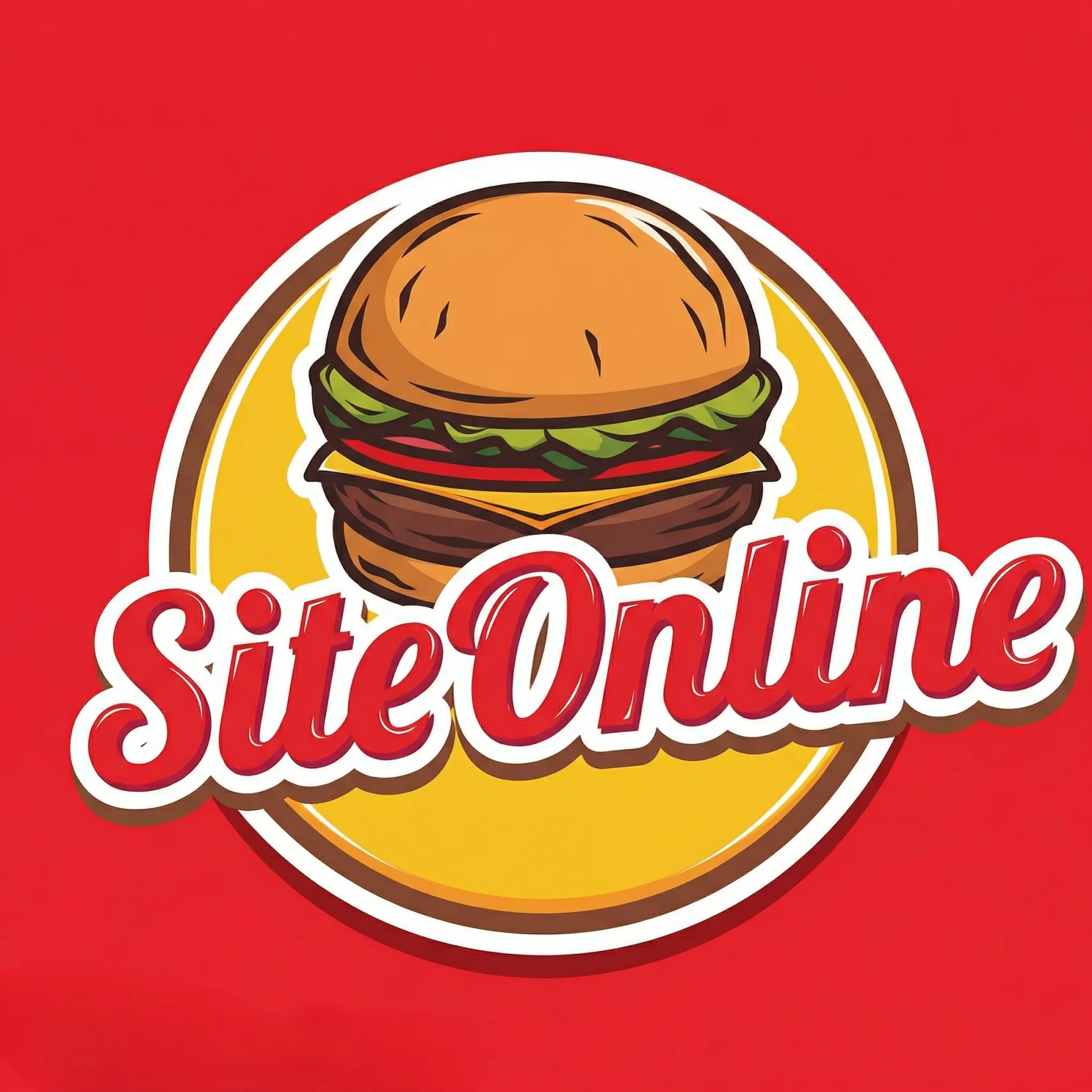 Logo burger site online