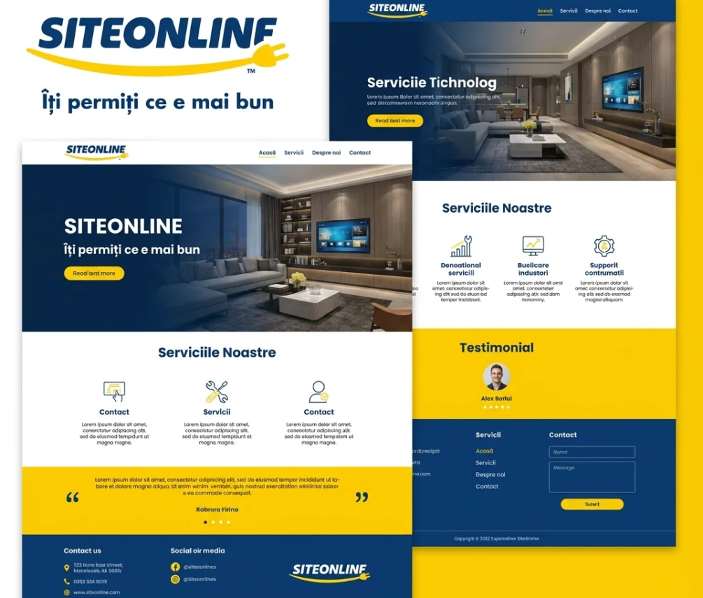 Site e-commerce modern