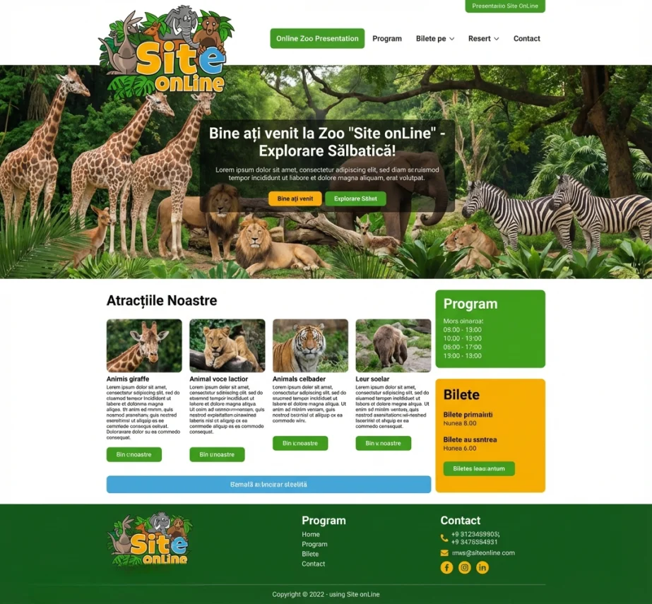 logo site online zoo