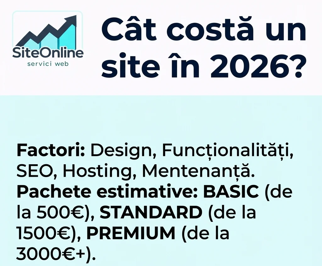 Cat costa sa deschizi un site in 2026 ?